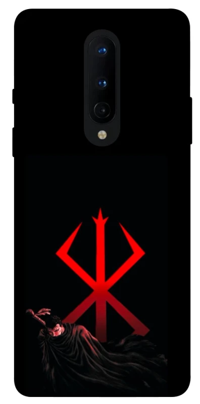 Чехол на OnePlus 8 Berserk Red Logo фото 1 из 1