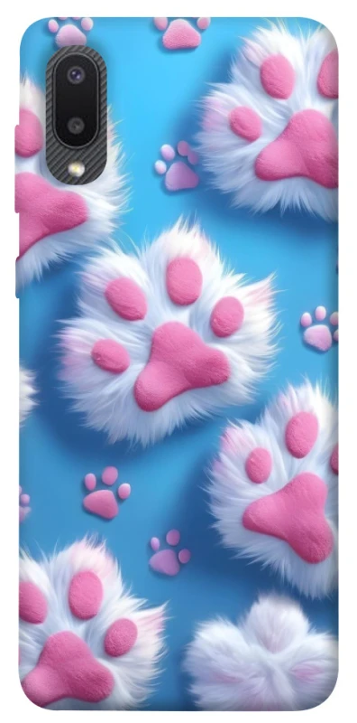 Чохол на Samsung Galaxy A02 Cat paw фото 1 з 1