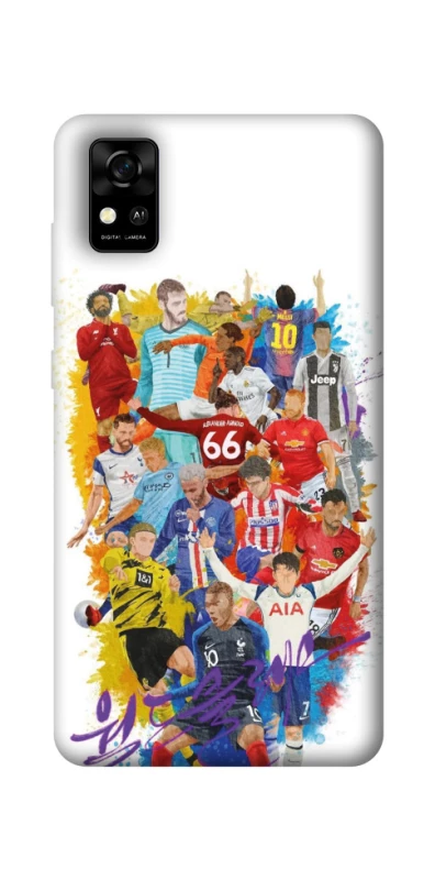 Чехол на ZTE Blade A31 Football Abstract v2 фото 1 из 1