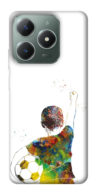 Чехол на Realme C61 Football Kids фото 1 из 1