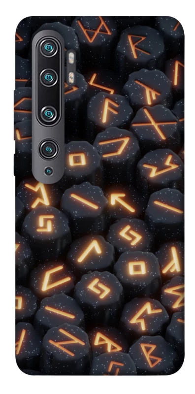 Чехол на Xiaomi Mi Note 10 / Note 10 Pro / Mi CC9 Pro Огненые руны фото 1 из 1