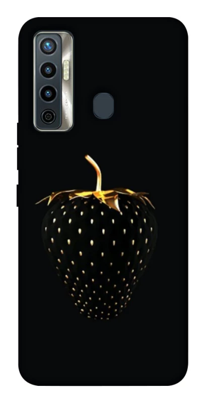 Чохол на TECNO Camon 17 Чорна полуниця фото 1 з 1