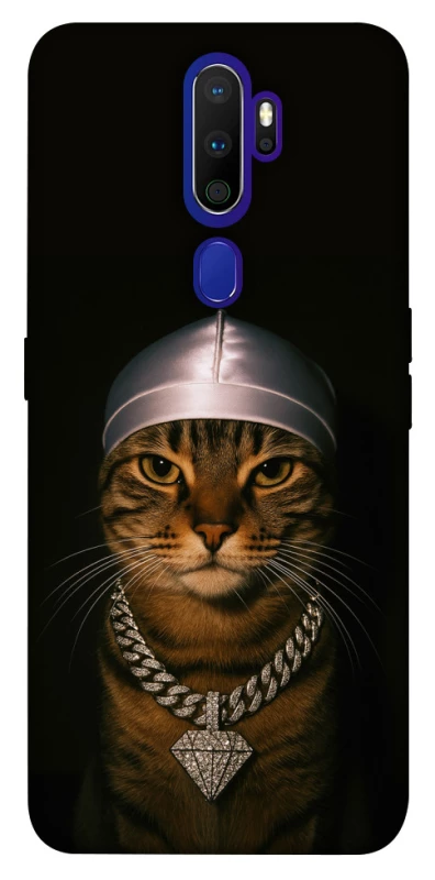 Чехол на Oppo A5 (2020) / Oppo A9 (2020) Cat in Bling фото 1 Чехол на Oppo A5 (2020) / Oppo A9 (2020) Cat in Bling фото 1 из 1