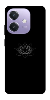 Чохол на Oppo A3 4G Black Lotus фото 1 Чохол на Oppo A3 4G Black Lotus фото 1 з 1