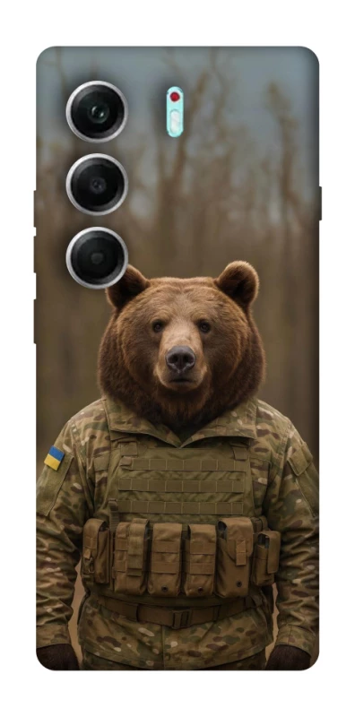Чохол на Tecno Camon 40 Pro 5G Ведмідь захисник фото 1 з 1