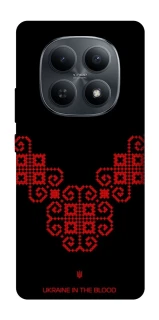 Чохол на Xiaomi Redmi Note 15 4G/5G (EU) Чорно-червона вишиванка фото 1 з 1