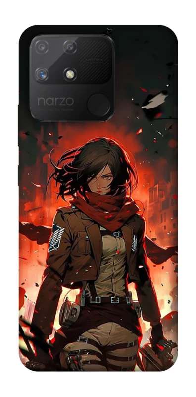 Чохол на Realme Narzo 50A Mikasa v2 фото 1 з 1