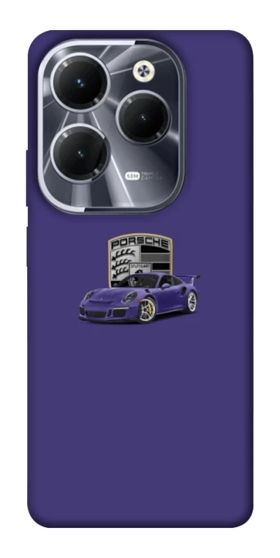 Чохол на Infinix Hot 40 Pro Porsche purple фото 1 з 1