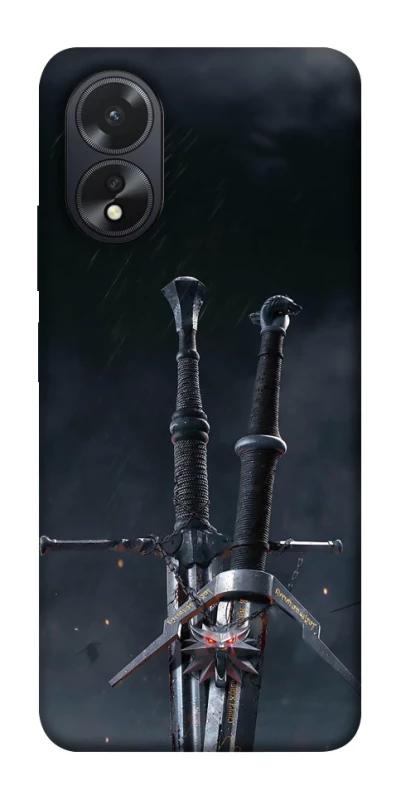 Чехол на Oppo A38 Мечи Ведьмака фото 1 из 1
