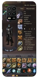 Чехол на Xiaomi Mi 10 Lite Character Menu ver.1 фото 1 из 1