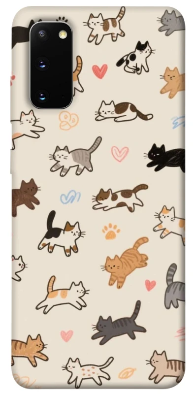 Чехол на Samsung Galaxy S20 Cat style ver.2 фото 1 из 1