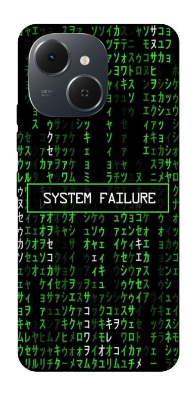 Чохол на TECNO Spark 40C Matrix system failure фото 1 з 1