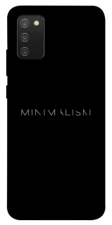 Чохол на Samsung Galaxy A02s Minimalism фото 1 з 1