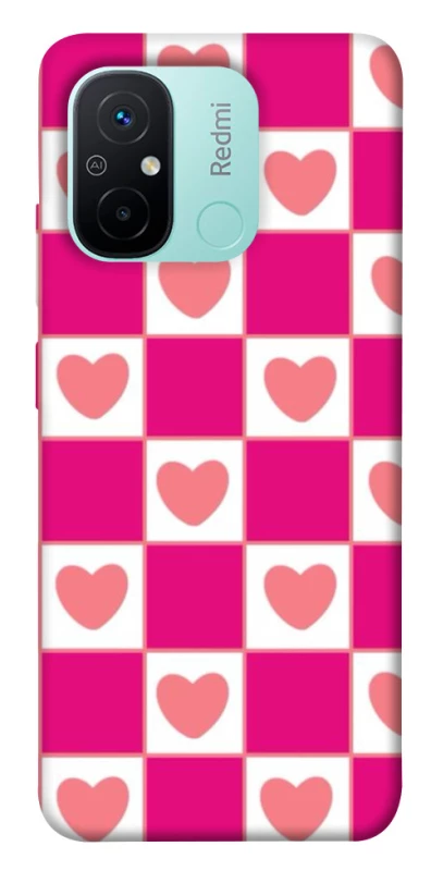 Чохол на Xiaomi Redmi 12C / Poco C55 Chess heart фото 1 з 1