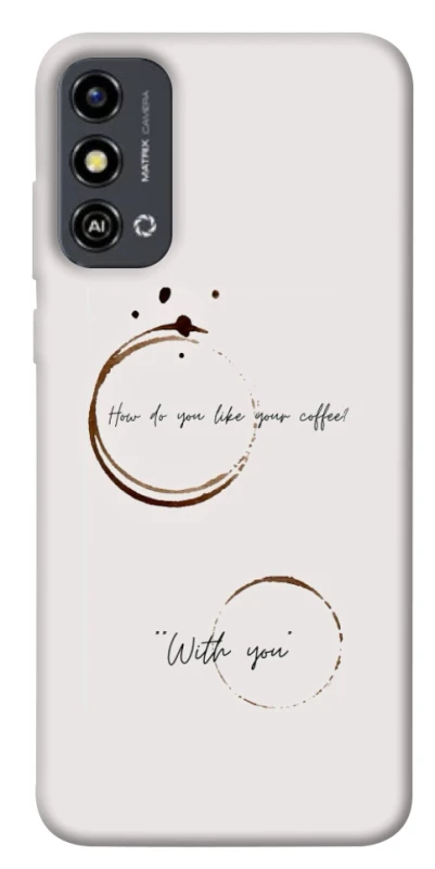 Чохол на ZTE Blade A53 Coffee with you фото 1 з 1