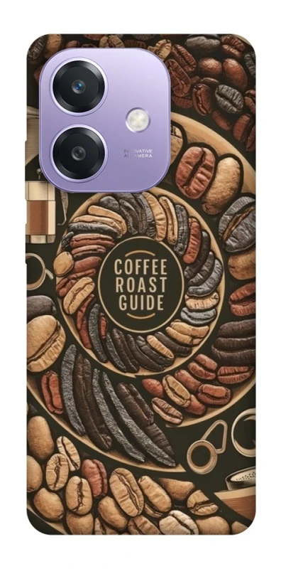 Чехол на Oppo A40m Coffee roast guide фото 1 из 1