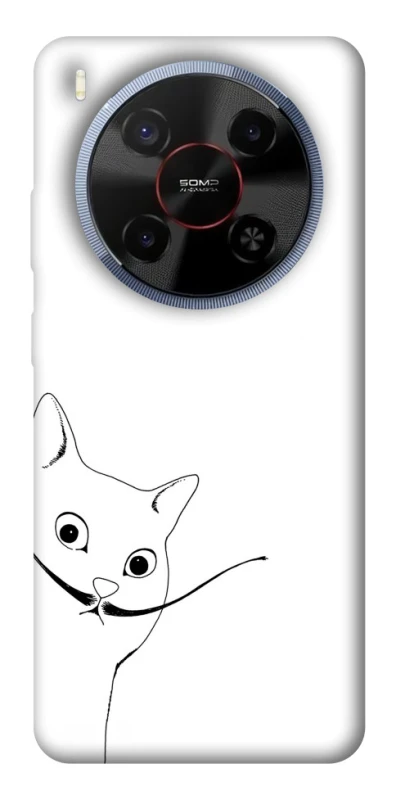 Чохол на ZTE Blade V70 Max Кіт Дали фото 1 з 1