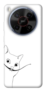 Чехол на ZTE Blade V70 Max Кот Дали фото 1 из 1