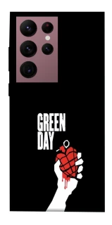 Чехол на Samsung Galaxy S22 Ultra Green Day logo фото 1 Чехол на Samsung Galaxy S22 Ultra Green Day logo фото 1 из 1