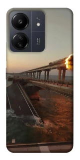 Чехол на Xiaomi Poco C65 Крымский мост устал фото 1 из 1