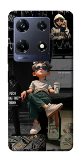 Чехол на Infinix Note 30 Pro WHAT they think фото 1 из 1