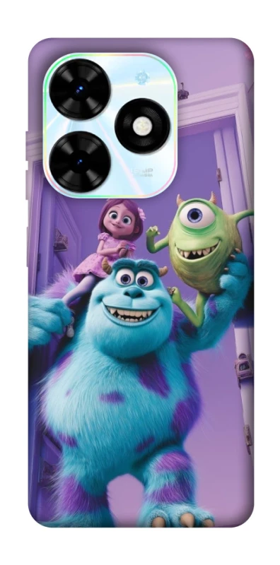 Чохол на TECNO Spark Go 2024 Monsters friends фото 1 з 1