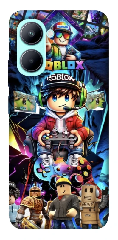 Чехол на Realme C33 Roblox collage ver.4 фото 1 из 1