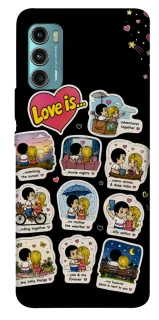 Чехол на Motorola Moto G60 Love is ver.4 фото 1 из 1