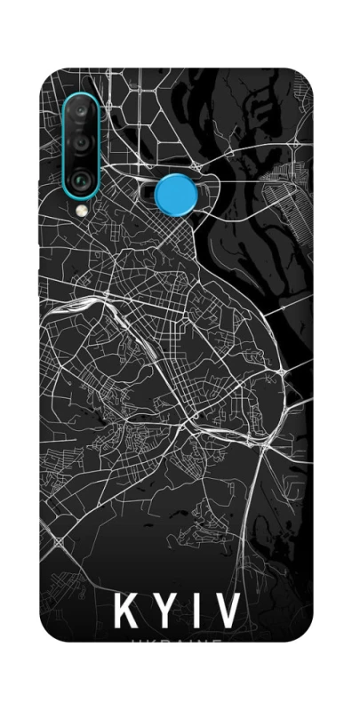 Чохол на Huawei P30 lite Kyiv map фото 1 з 1