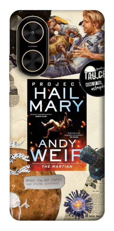 Чехол на Xiaomi Poco C71 Project Hail Mary ver.2 фото 1 из 1