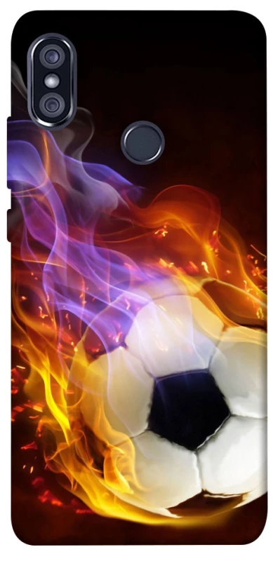 Чехол на Xiaomi Redmi Note 5 Pro / Note 5 (AI Dual Camera) Football Abstract фото 1 из 1