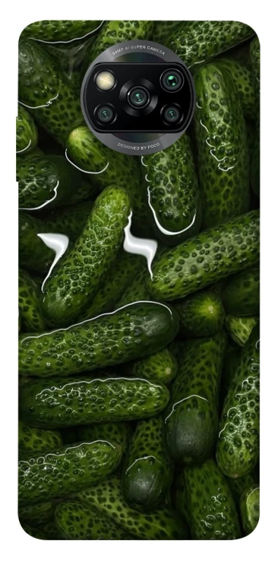 Чехол на Xiaomi Poco X3 NFC / Poco X3 Pro Cucumber фото 1 из 1