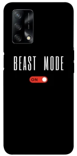 Чехол на Oppo A74 4G Beast mode фото 1 из 1