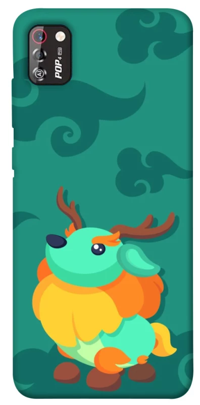 Чехол на TECNO POP 4 Pro Fantasy deer creature фото 1 из 1