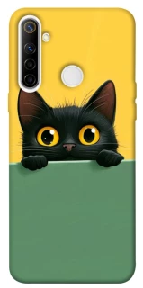 Чехол на Realme 6i Black cat v2 фото 1 из 1