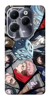 Чехол на Infinix Hot 40 Pro jujutsu kaisen v4 фото 1 из 1