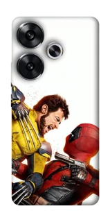 Чехол на Xiaomi Poco F6 Deadpool and Wolverine фото 1 из 1