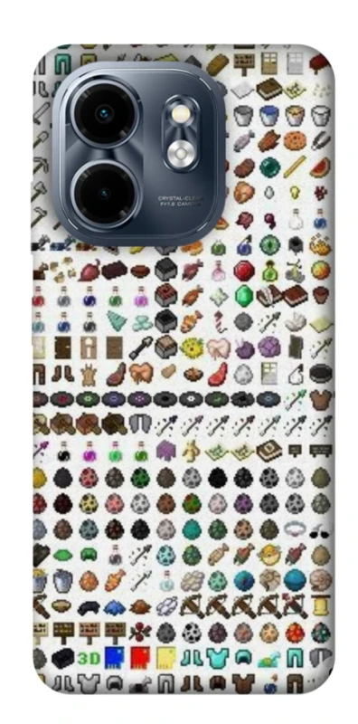 Чохол на Infinix Smart 9 4G / Hot 50i Minecraft v2 фото 1 з 1