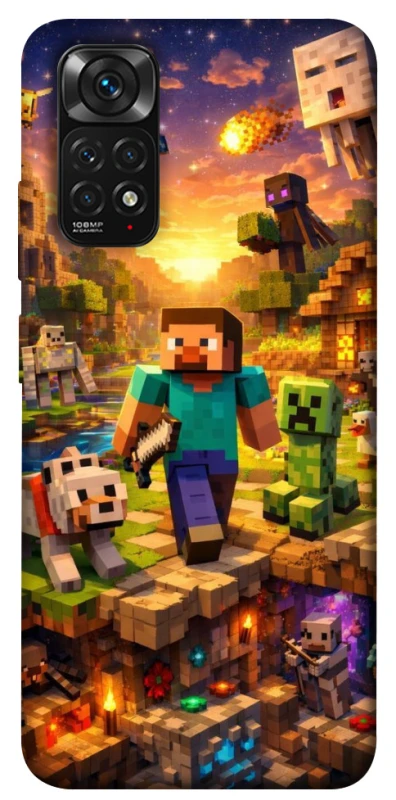 Чохол на Xiaomi Redmi Note 11 (Global) / Note 11S Minecraft v6 фото 1 з 1