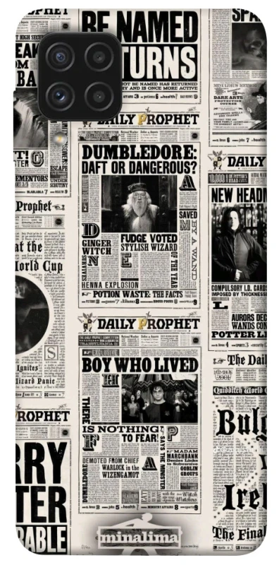 Чохол на Samsung Galaxy A22 4G Harry Potter newspaper фото 1 з 1