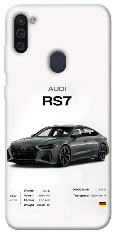 Чехол на Samsung Galaxy M11 Audi RS7 фото 1 из 1