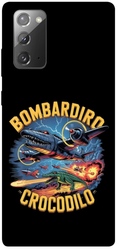 Чохол на Samsung Galaxy Note 20 Bombardino Crocodilo v2 фото 1 з 1