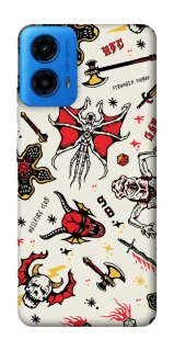 Чехол на Motorola Moto G45 Stranger Things ver.2 фото 1 из 1