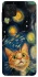 Чехол на Samsung Galaxy A22 4G paint cat фото 1 из 1