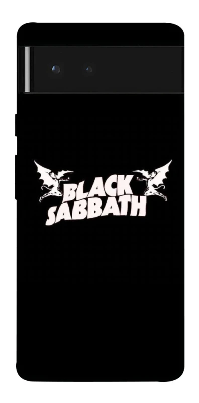 Чехол на Google Pixel 6 Black Sabbath logo ver.2 фото 1 из 1
