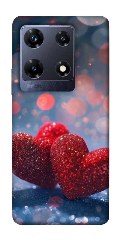 Чехол на Infinix Note 30 Pro Red hearts фото 1 из 1