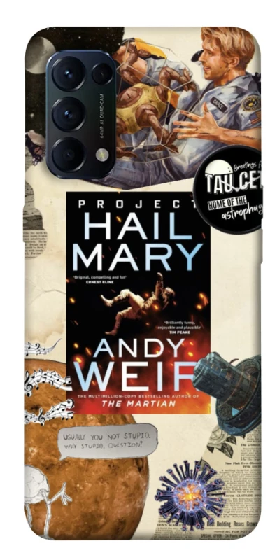 Чохол на Oppo Reno 5 4G Project Hail Mary ver.2 фото 1 з 1