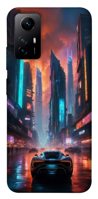 Чехол на Xiaomi Redmi Note 12S Cyber city фото 1 из 1