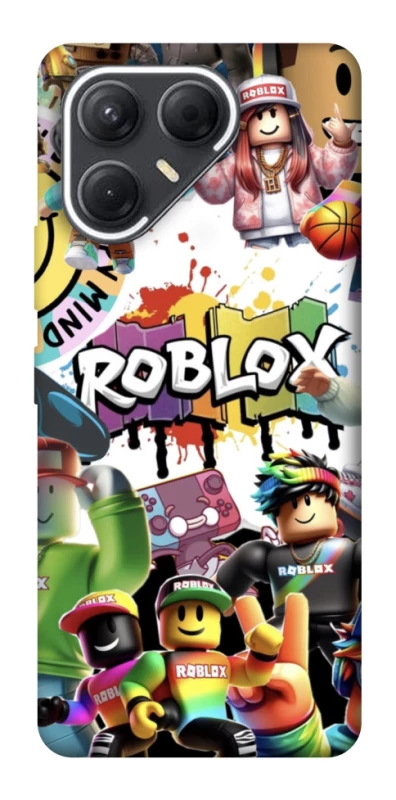 Чохол на TECNO Pova 7 Roblox Characters Collage фото 1 з 1