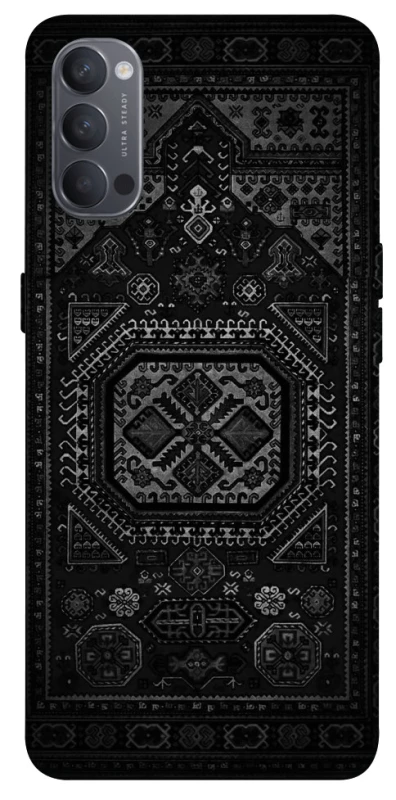 Чохол на Oppo Reno 4 Чорний килим фото 1 з 1